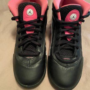 Girls Jordan Jumpman Black/White/Pink